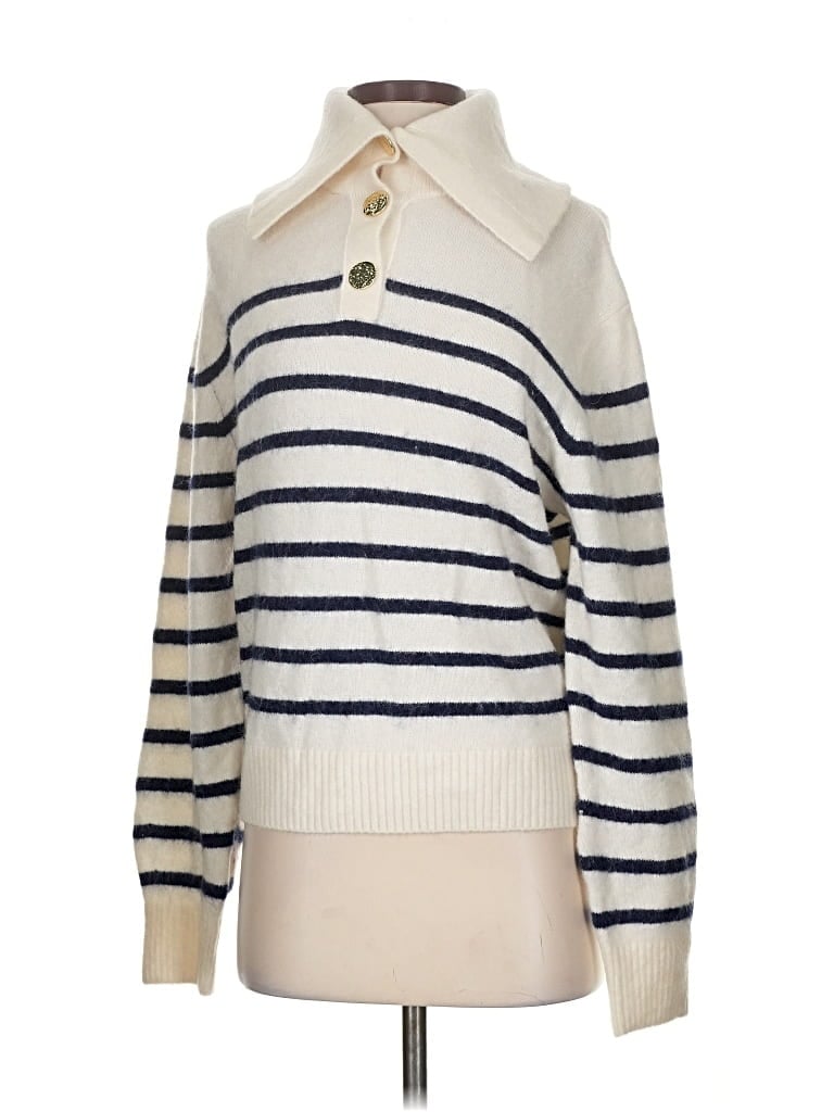 Pre-owned Paris Atelier & Other Stories Pullover Sweater In White