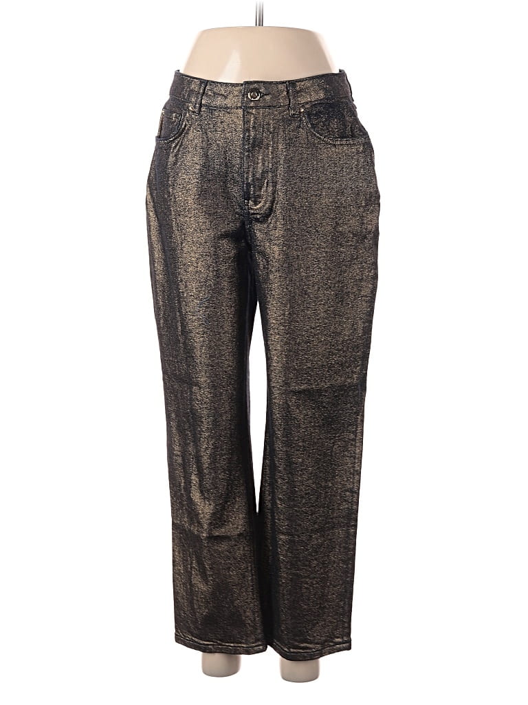 Pre-owned Kate Spade New York Jeans In Gold