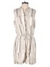 Kelly Renee Stripes Ivory Romper Size M - photo 1