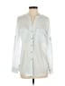 Calvin Klein 100% Polyester White Ivory Long Sleeve Blouse Size M (estimated) - photo 1