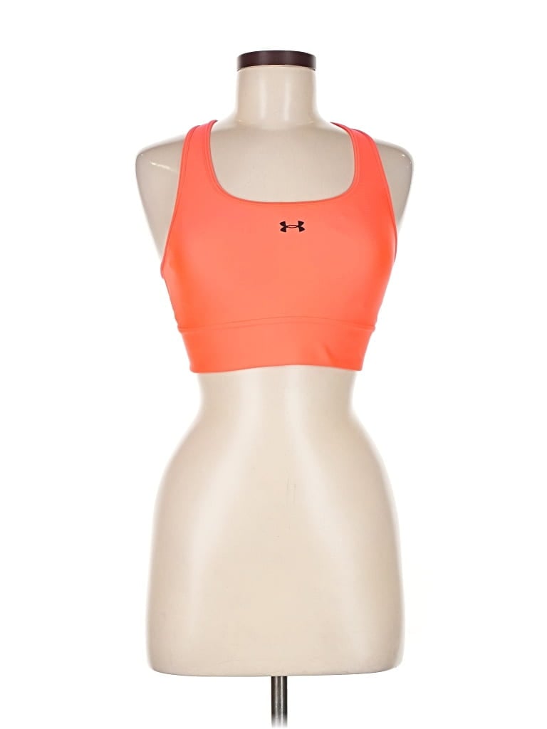 Pre-owned Under Armour Sports Bra In Orange