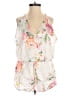 Flora Nikrooz 100% Polyester Floral White Romper Size XS - photo 1
