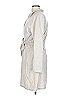 Emily Daniels Metallic Silver Casual Dress Size L - photo 5