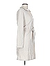 Emily Daniels Metallic Silver Casual Dress Size L - photo 4
