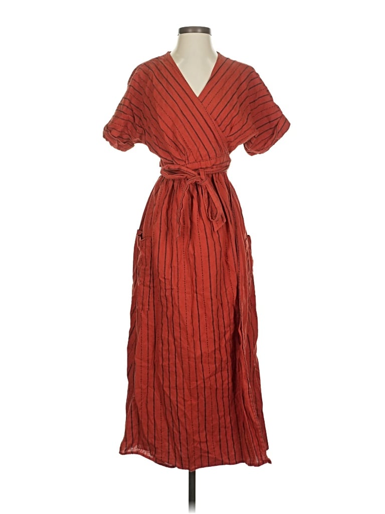 Pre-owned Urban Outfitters Casual Dress In Orange