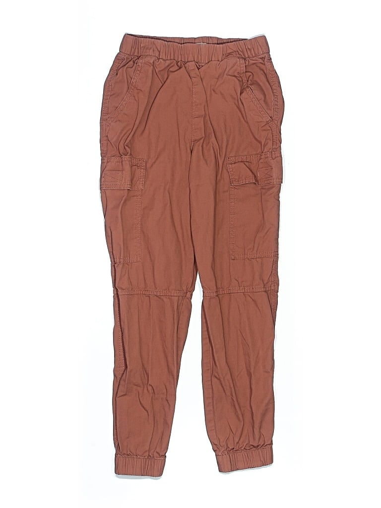 Pre-owned H&m Kids' Cargo Pants In Brown