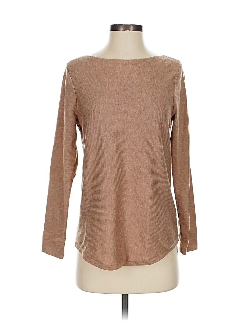 Pre-owned Chico's Pullover Sweater In Brown