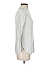 Ann Taylor LOFT Silver Turtleneck Sweater Size S - photo 4