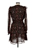MNG Floral Black Cocktail Dress Size 8 - photo 2