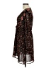 MNG Floral Black Cocktail Dress Size 8 - photo 5