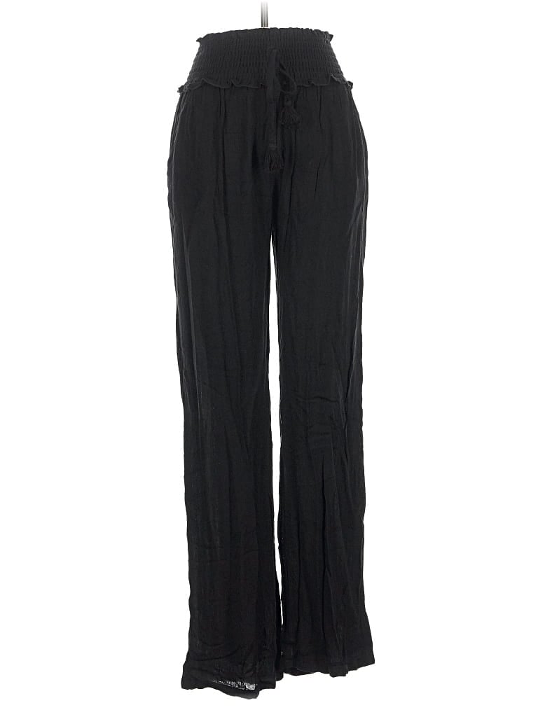 Pre-owned Kingston Grey Casual Pants In Black