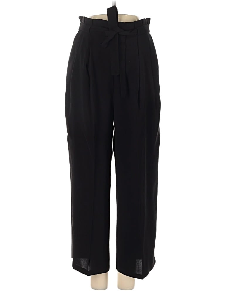 Pre-owned Zara Basic Casual Pants In Black