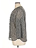 Covington 100% Polyester Gray 3/4 Sleeve Blouse Size XL - photo 5