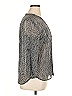 Covington 100% Polyester Gray 3/4 Sleeve Blouse Size XL - photo 4