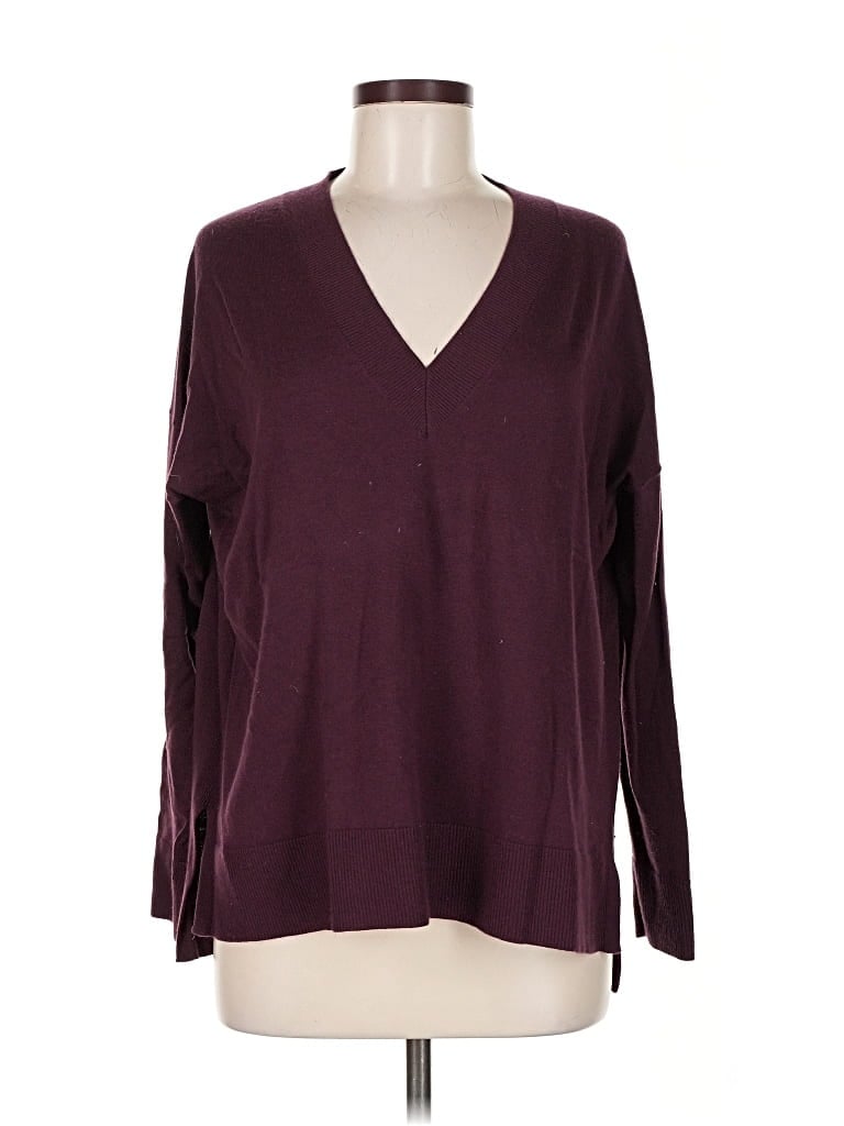 Pre-owned Chelsea28 Pullover Sweater In Burgundy