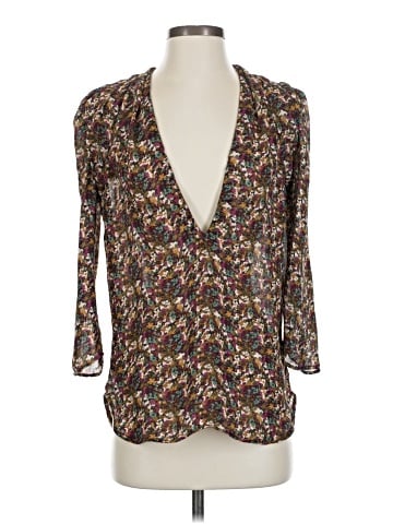 Sandro 3/4 Sleeve Blouse (view 1)