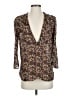 Sandro Brown 3/4 Sleeve Blouse Size Sm (1) - photo 1