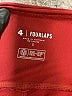 Fourlaps Burgundy Romper Size S - photo 4