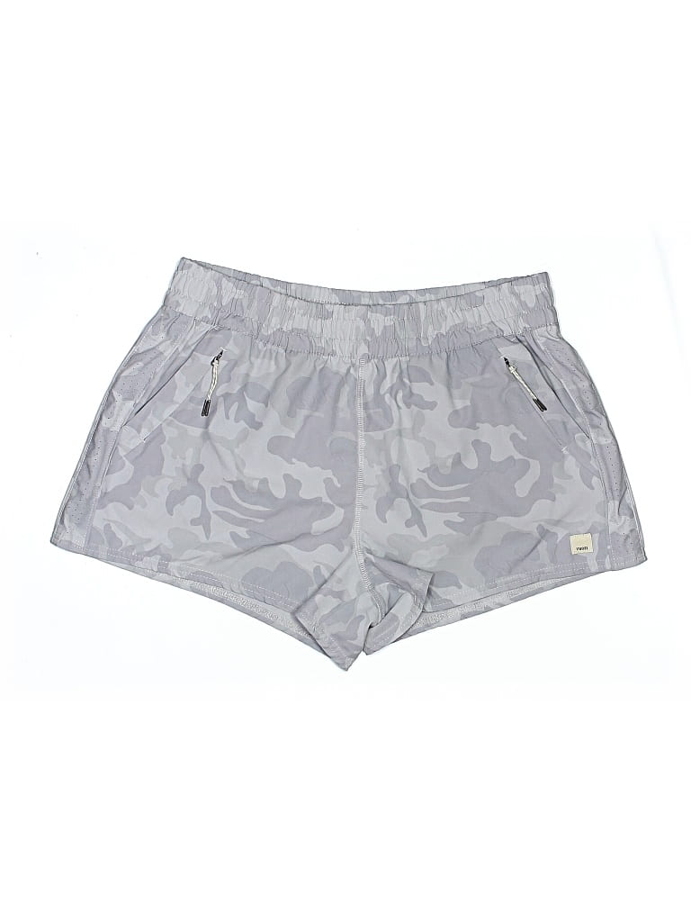 Pre-owned Vuori Athletic Shorts In Silver