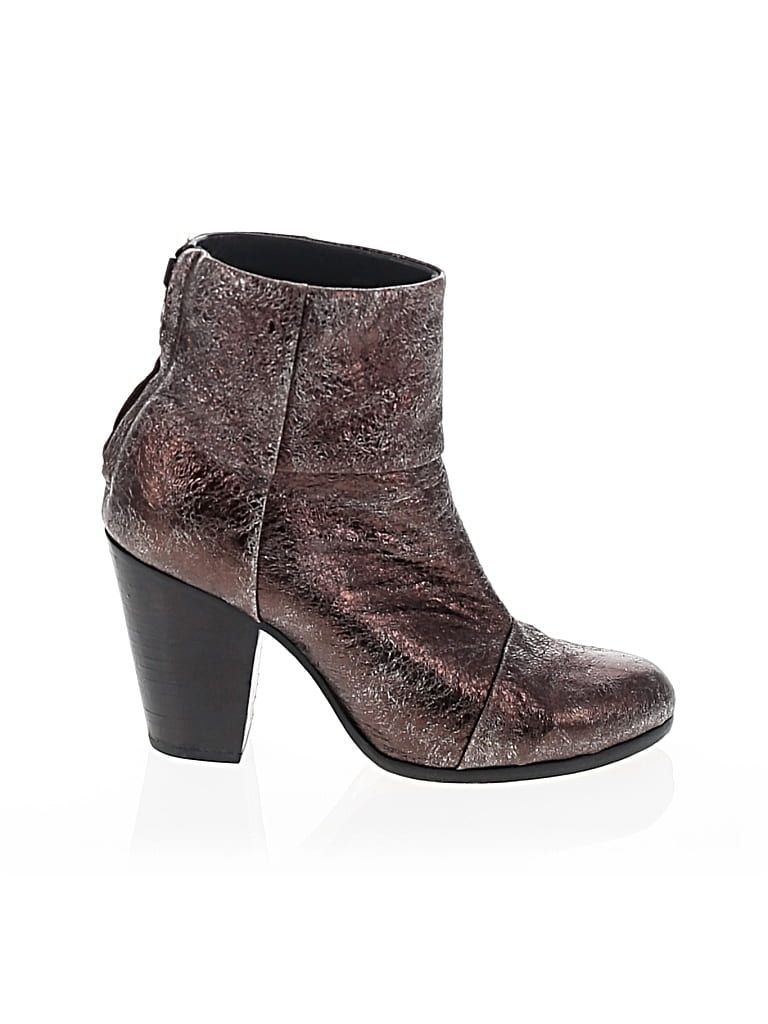 Pre-owned Rag & Bone Ankle Boots In Brown