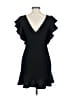 BCBGeneration 100% Polyester Solid Black Cocktail Dress Size 4 - photo 2