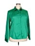 Siliteelon Green Long Sleeve Blouse Size 2X - photo 1