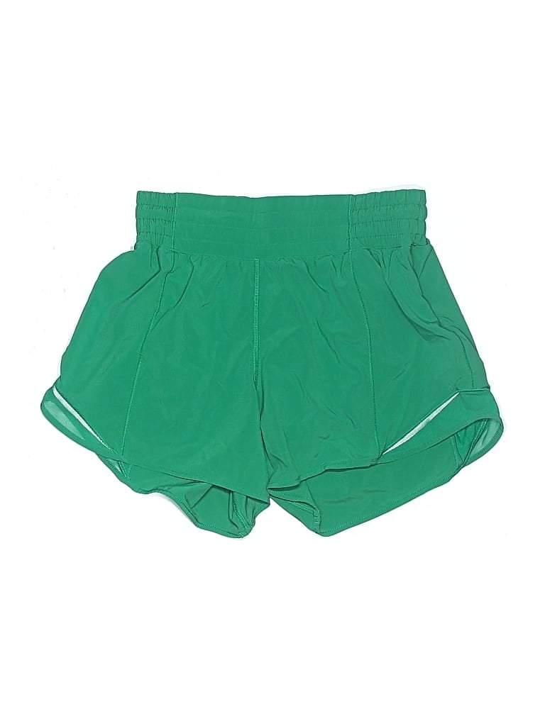 Pre-owned Lululemon Athletica Athletic Shorts In Green