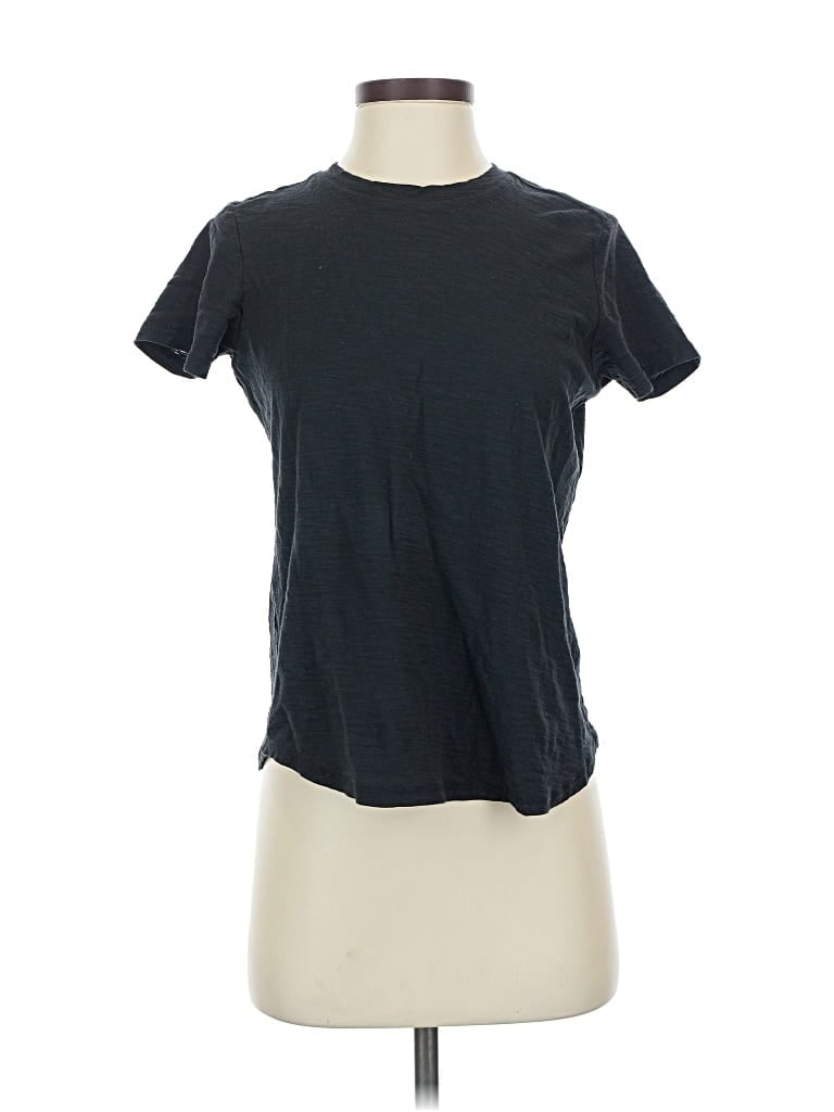 Pre-owned Pilcro Short Sleeve T-shirt In Black
