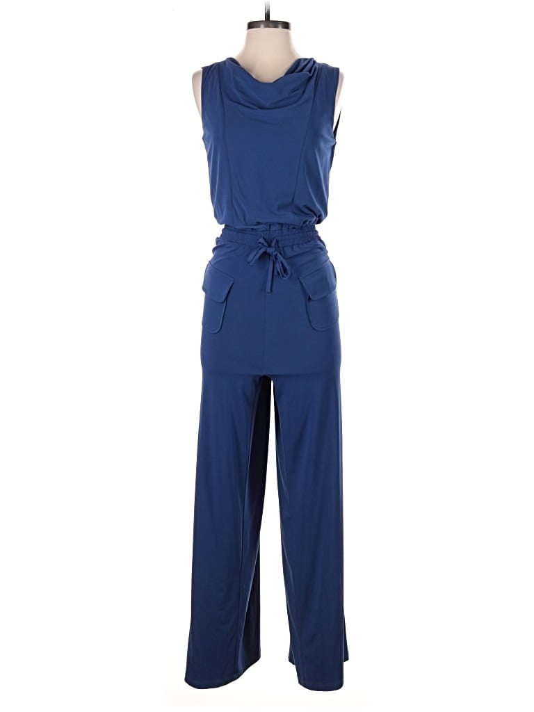 Pre-owned Vince Camuto Jumpsuit In Blue