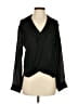 L'Agence Black Long Sleeve Blouse Size XS (0) - photo 1