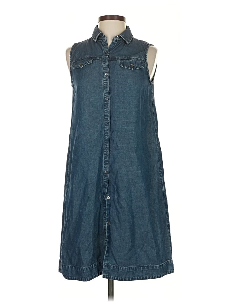 Pre-owned J. Mclaughlin Casual Dress In Blue