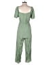 Lulus Solid Green Jumpsuit Size S - photo 2