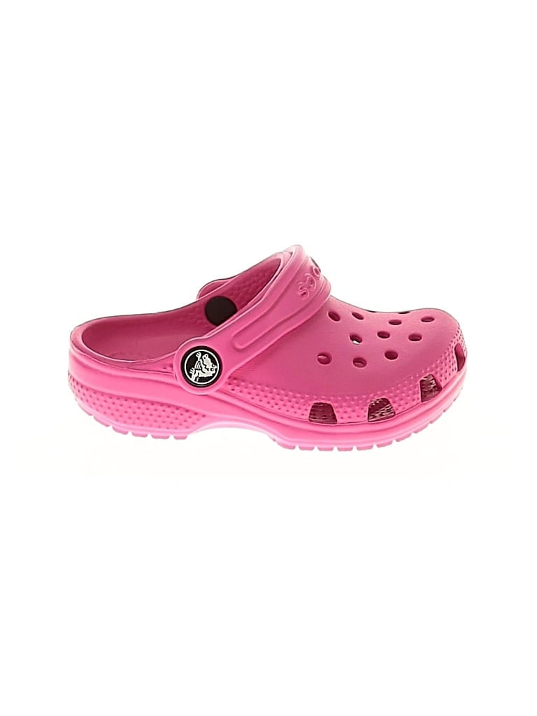 Pre-owned Crocs Kids' Sandals In Pink