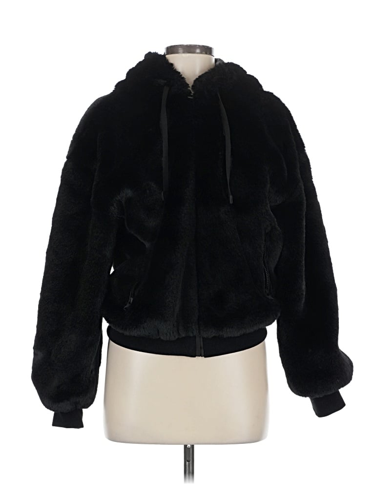 Pre-owned Blanc Noir Cardigan Sweater In Black