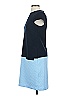 Eliza J Color Block Blue Casual Dress Size 2 - photo 5