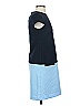 Eliza J Color Block Blue Casual Dress Size 2 - photo 4