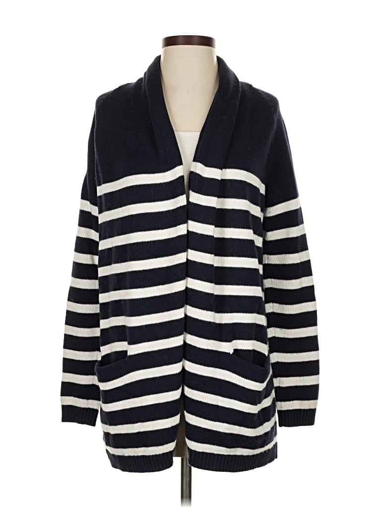 Pre-owned Talbots Cardigan Sweater In Blue