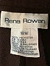 Rena Rowan 100% Polyester Solid Burgundy Casual Pants Size 18 - photo 4