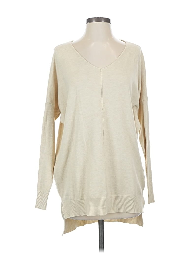 Pre-owned Dreamers Pullover Sweater In White