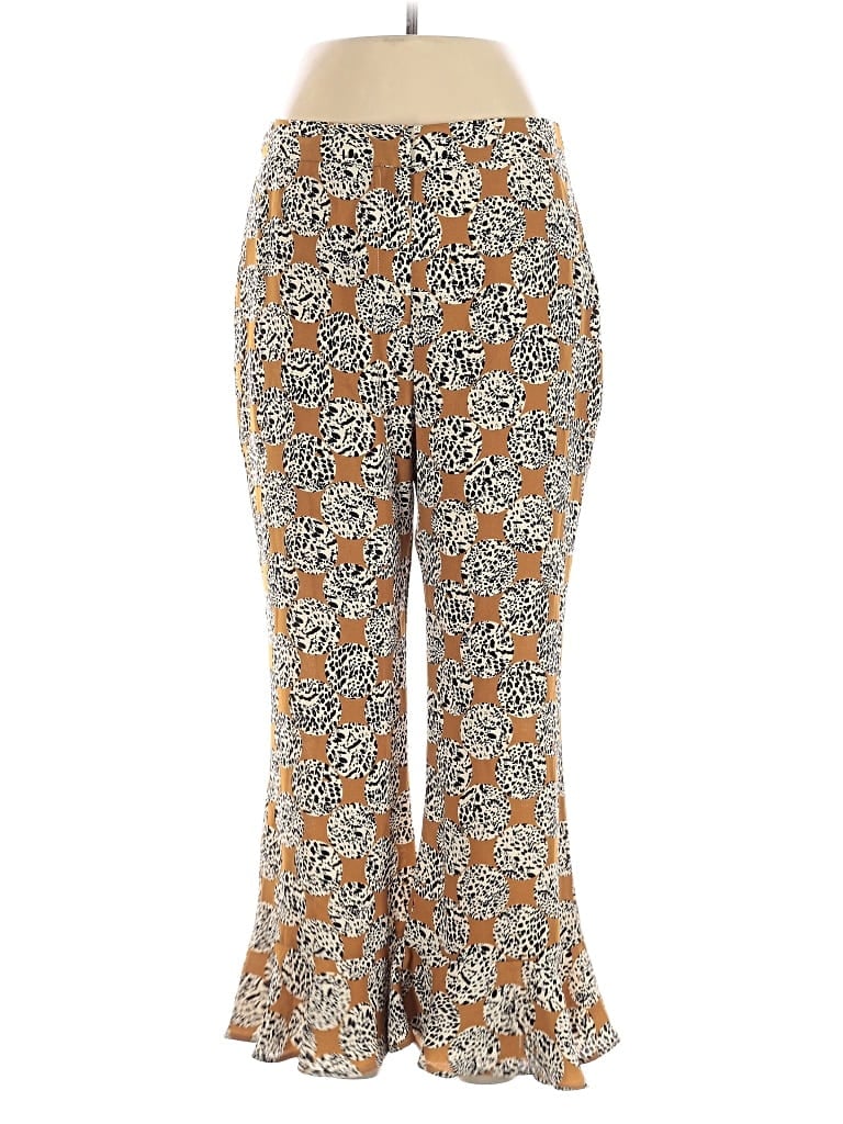 Pre-owned Topshop Casual Pants In Orange