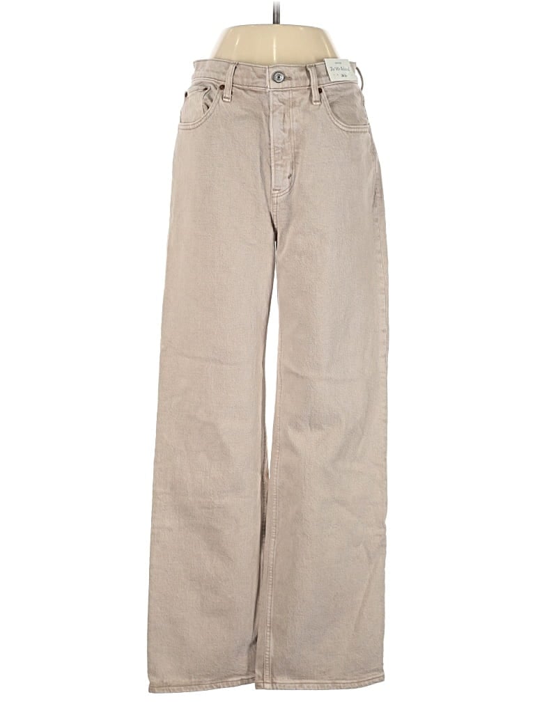 Pre-owned Abercrombie & Fitch Jeans In Brown