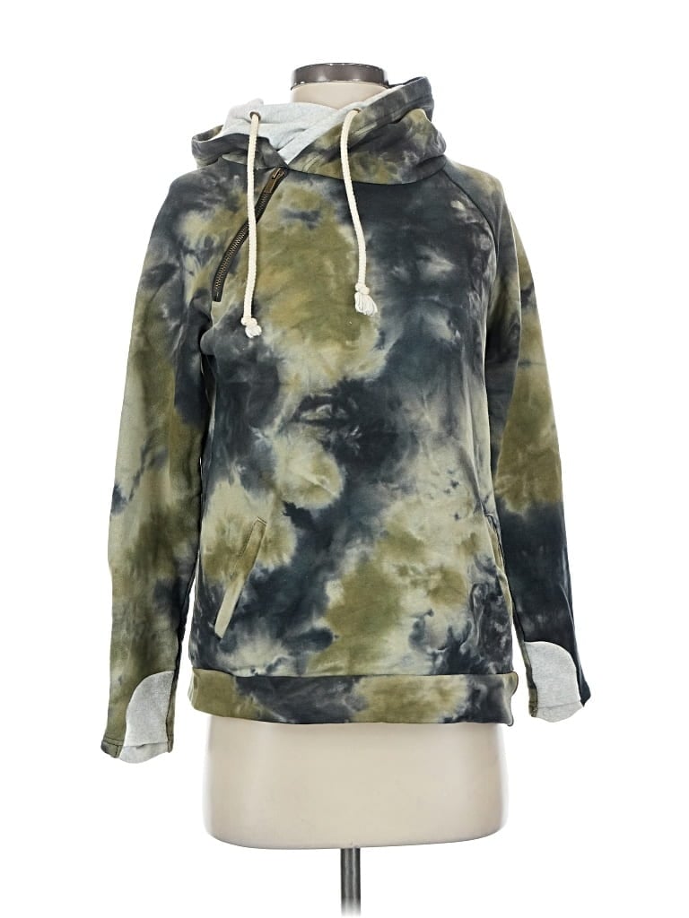 Pre-owned Ampersand Ave Pullover Hoodie In Green