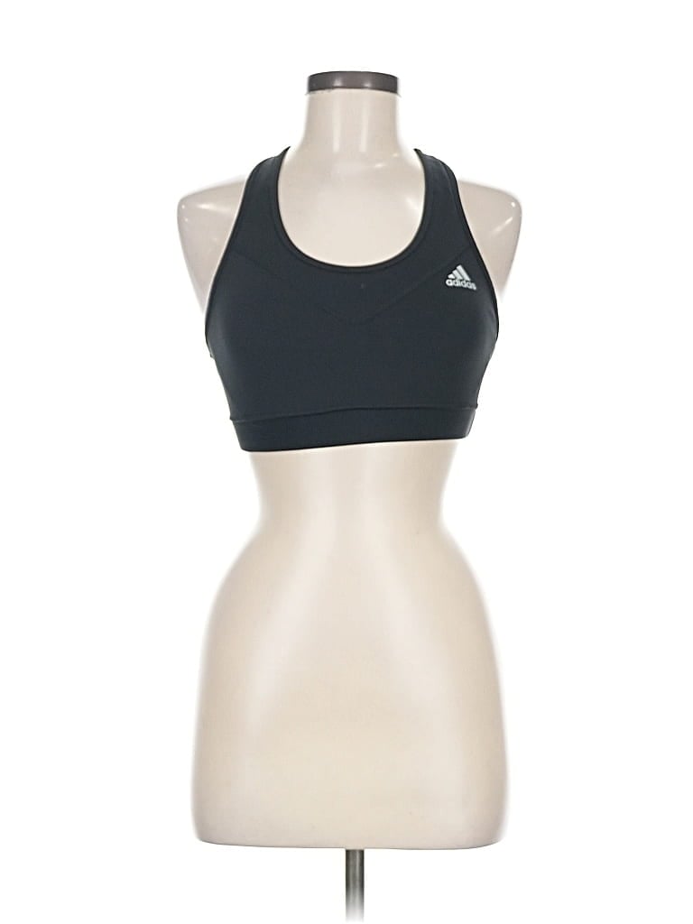 Pre-owned Adidas Originals Sports Bra In Black