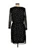 Bar III 100% Polyester Stars Black Cocktail Dress Size L - photo 2