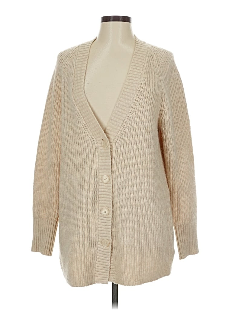 Pre-owned Express Cardigan Sweater In Brown
