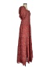 Max Studio 100% Polyester Paisley Red Casual Dress Size XS (estimated) - photo 4