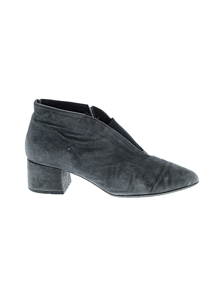 Pre-owned Eric Michael Ankle Boots In Gray