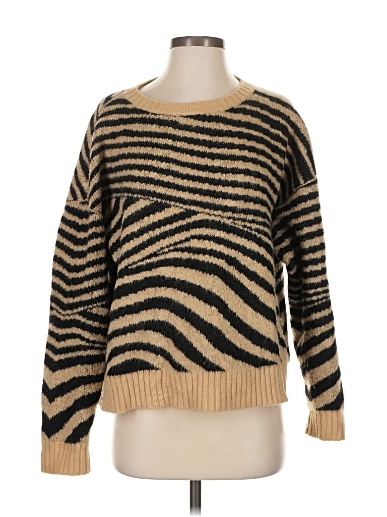 UNBRANDED Pre-owned Wool Pullover Sweater In Gold
