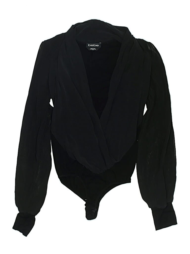 Pre-owned Bebe Bodysuit In Black