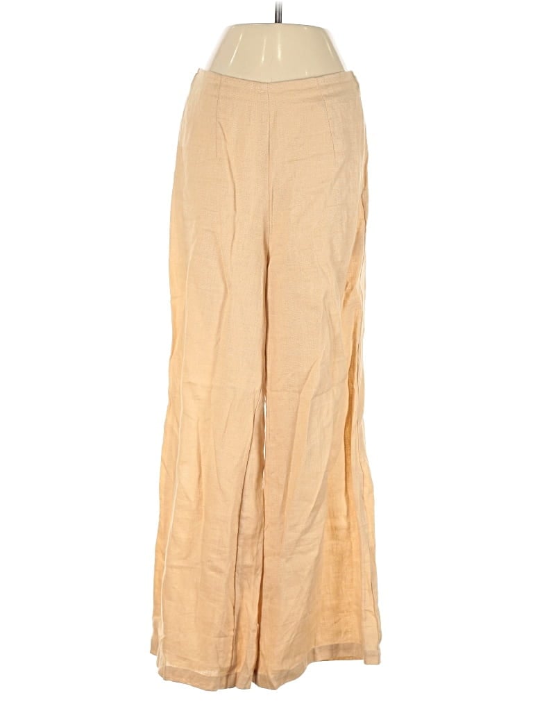 Pre-owned Faithfull The Brand Linen Pants In Gold
